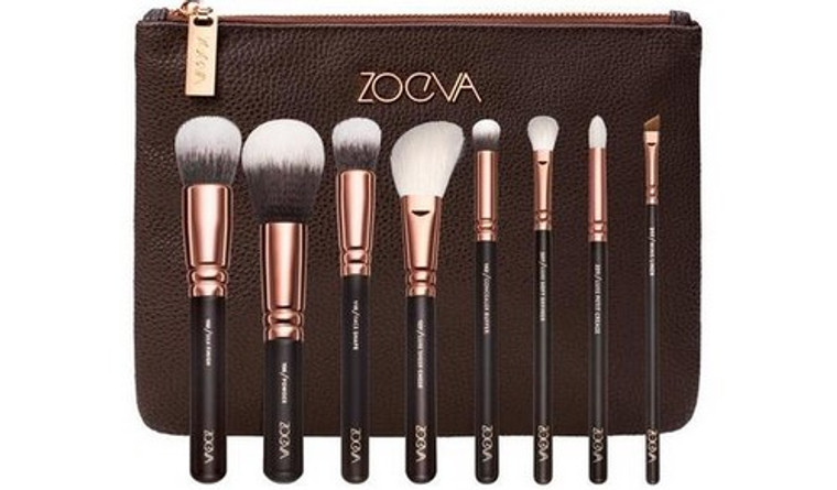 ZOEVA Brush Set Rose Golden Vol.1 Luxury Set 8 Piece