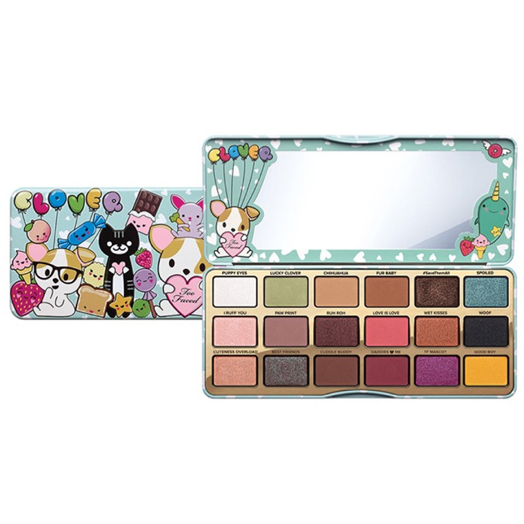 Too Faced Clover A Girl's Best Friend Eyeshadow Palette