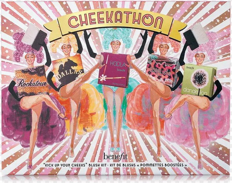 Benefit Cheekathon Kick Up Your Cheeks Blush Bronzer & Blush Palette