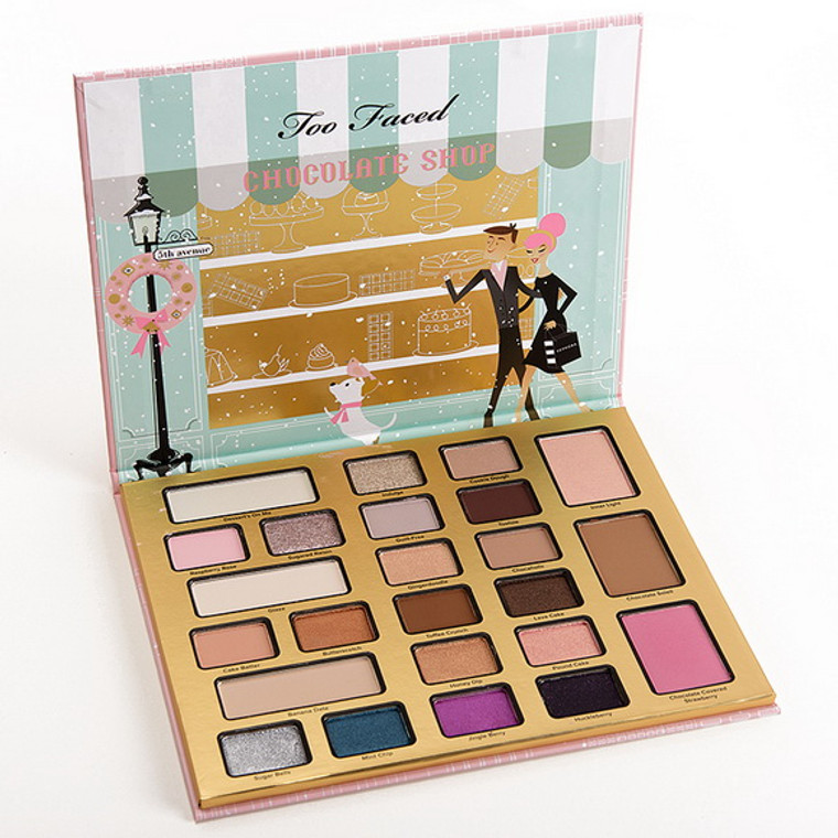 Too Faced Christmas In New York The Chocolate Shop Eyeshadows