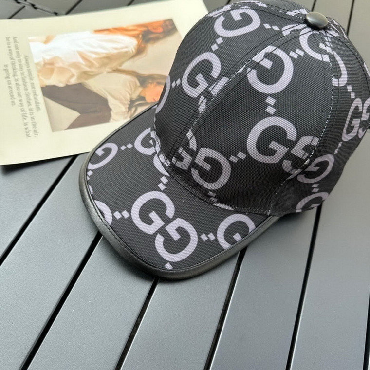 Gucci Jumbo GG Baseball Hat Black Men's Cap