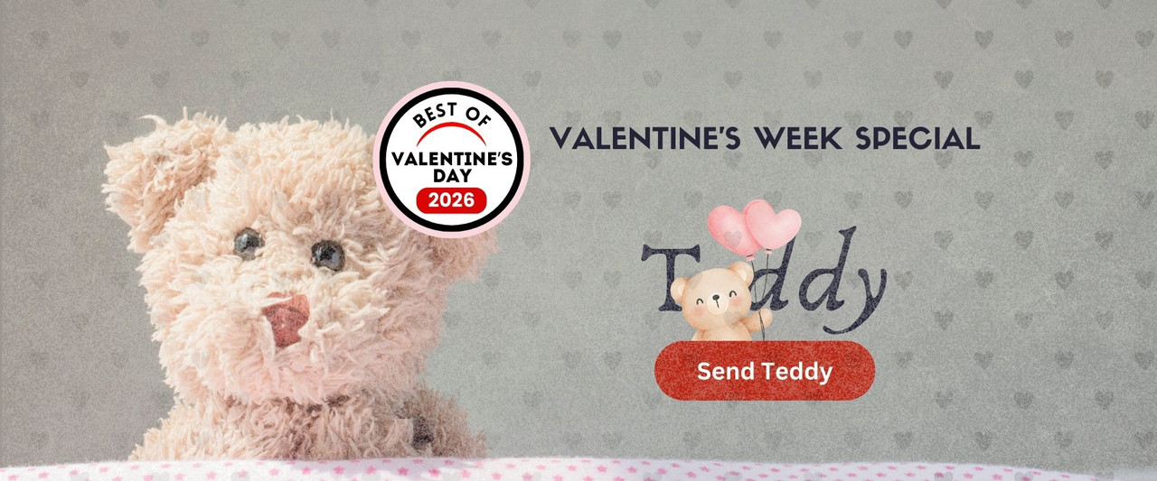 Send Teddy Bear for Valentine's Day to Nepal