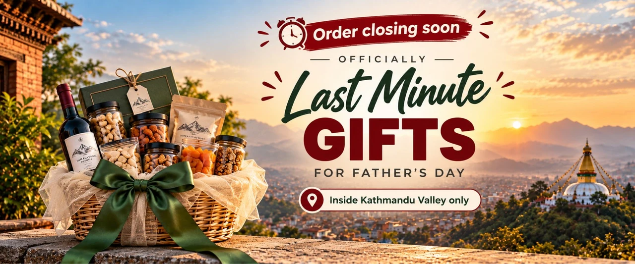 Last Minute Gifts for Father's Day in Nepal