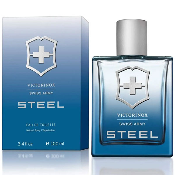 Swiss Army Victorinox Steel EDT Perfume for Men 100ml FL OZ