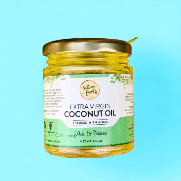 Naturo Earth - Virgin Coconut Oil Algae 180 ml Beauty & Wellness