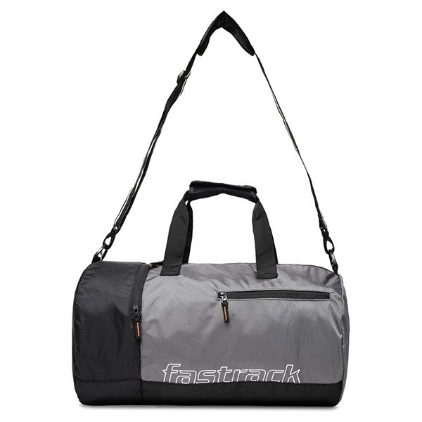 Fastrack 34 Ltr Grey Polyester Duffle Bag A0719NGY01 Clothing