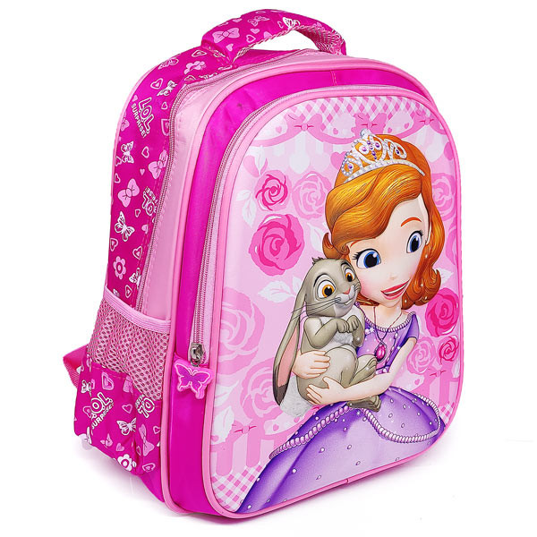 Princess Sofia Pink School Bag for Girls Gifts for Kids Gift to