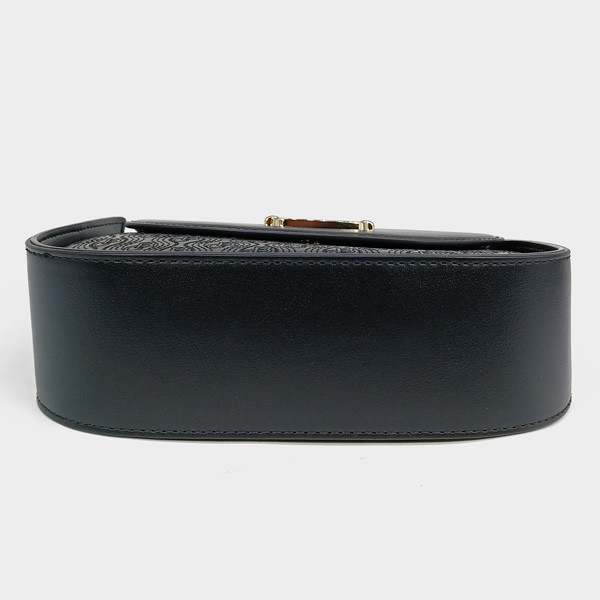 Chrisbella Black Color Hand Bag With Wallet Mother's Day Gift to