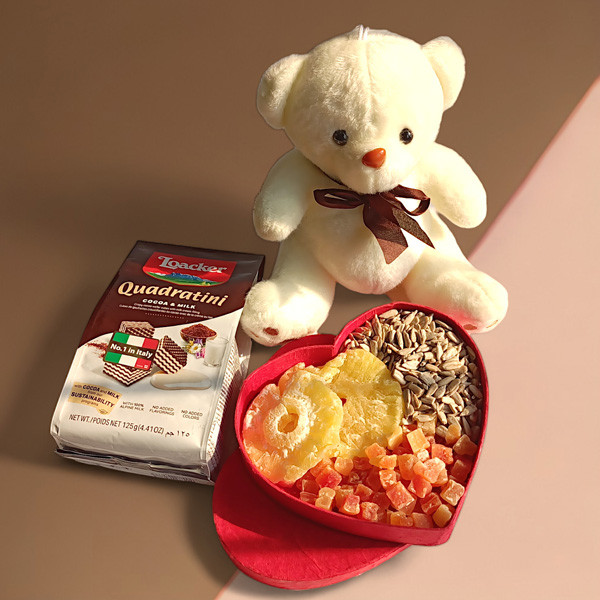 Cuddle & Treat Pack Gift Hampers Gift to Nepal | Giftmandu