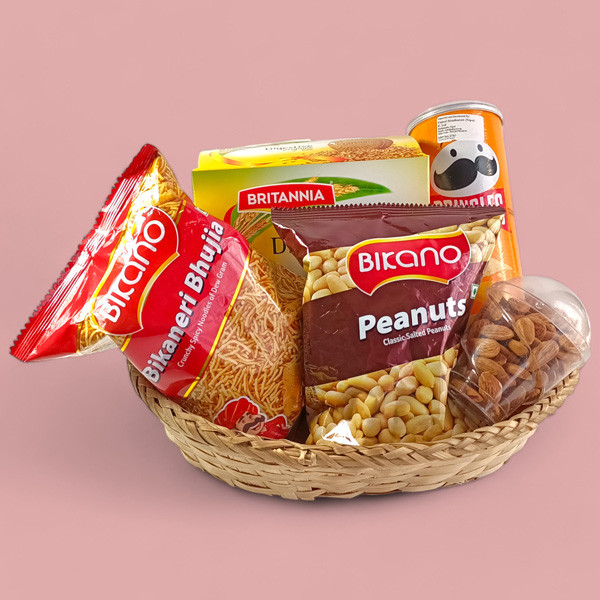 Snack Satisfaction Combo Gift Hampers Gift to Nepal | Giftmandu