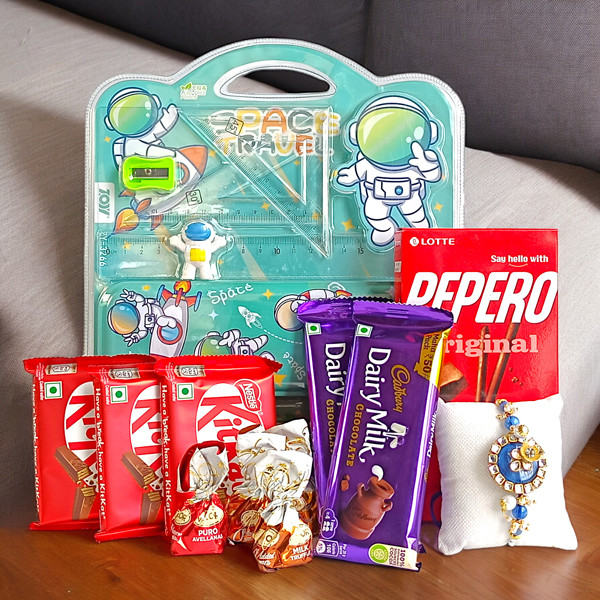 Charming Rakhi Gift for the Little Ones Raksha Bandhan Gift to