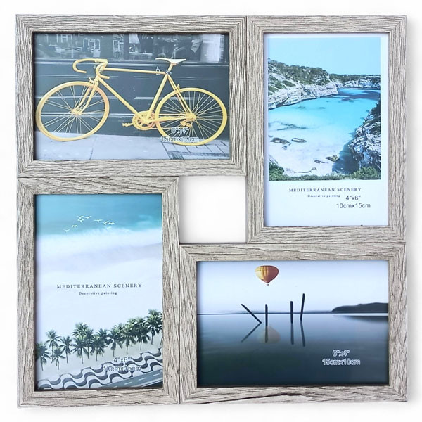 Four Photos, One Frame: Custom Multi-Photo Frame Valentine's Day Gift ...