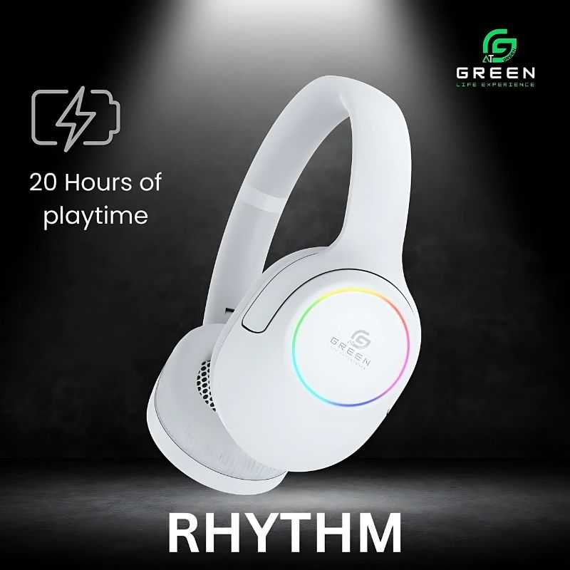 Rhythm Engineering Code Green Green Rhythm Headphone With 5.3 Bluetooth Version Gift to Nepal | Giftmandu