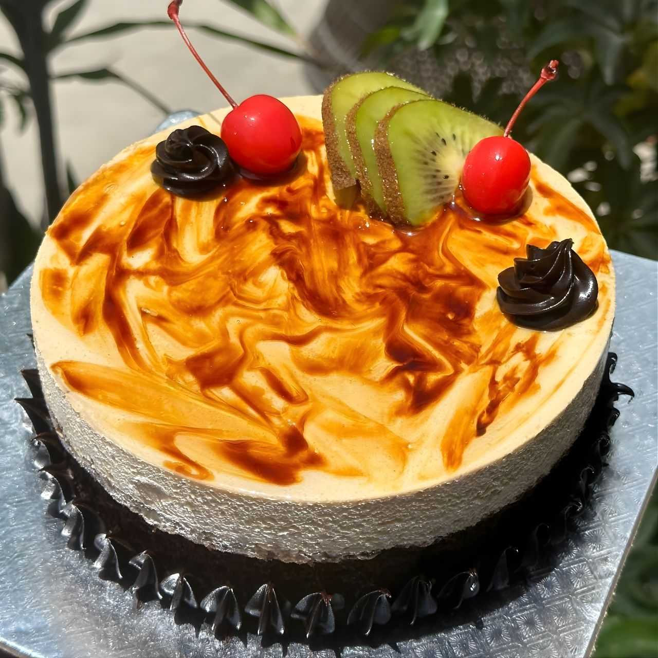Mocha Cheesecake From Traditional Bakery Gift to Nepal | Giftmandu
