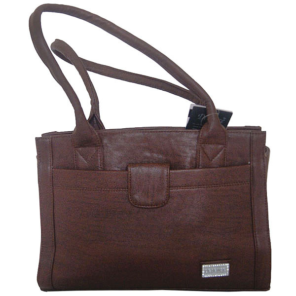 Desence Ladies Handbag with Double Chain (Coffee color) Shrawan