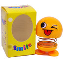 Shaking Head Spring Emoji Doll 2.5'' - Winking Eyes