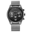 Noir Anthracite Dial Metal Strap Watch - 1805QM03