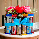 Hershey's Chocolates With Roses Gift Hamper