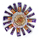 Festive Chocolate and Nut Gift Hamper for Rakhi