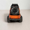Metal Scale Model Toy Car in Orange Colour with Light & Sound
