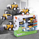 R for Rabbit Orapple Rover Mini Construction Vehicle Set for Kids-ORORYB01 ORORYB01