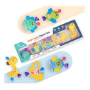 R for Rabbit Jingle Safari Rattles (Pack of 5) Nibblers Pacifiers, Teethers and Rattles Multicolor RTJSM501