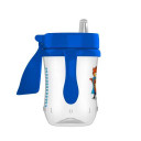 Dr.Brown's 9 oz/270 mL Soft-Spout Toddler Cup w/ Handles - Blue Penguin Deco , 1-Pack TC91025-INTL