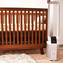 Crane 5-in-1 Air Purifier Bladeless Fan with UV Sterilization, Ionizer & Humidifier EE-5625