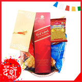 JW Red Label 1000ml, Namkeen Snacks (Cash Sagun Optional)
