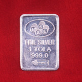 1 Tola Fine Silver Plain Bar