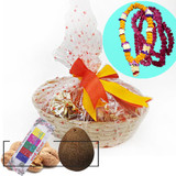 Bhaitika Dry Nuts, Tika, Walnuts, Whole Coconut With Mala
