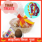 Bhaitika Dry Nuts, Tika, Walnuts, Whole Coconut With Mala