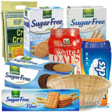 Sugar Free Gift Basket - Biscuits, Cookies, Crackers, Oats and Horlicks (7 Items)