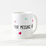 Kissing Couple Mug With Personalized Message Print