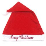Merry Christmas Printed Santa Cap (23 Inch)