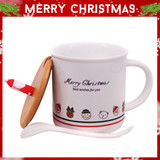 Santa Claus Christmas Ceramic Cup