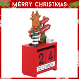 Wooden Table Calendar For Christmas Decoration Wooden Table Calendar For Christmas Decoration