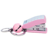 Cute Mini Stapler Key-ring (Pink)