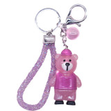 Teddy Design Key-ring (Pink)