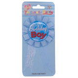 Birthday Boy Reward Ribbon Badge - Blue
