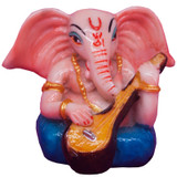 Lord Ganesha Playing Sitar - 3.5"