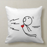 Magnet Attracting Couple Cushion Gift