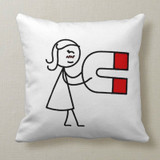 Magnet Attracting Couple Cushion Gift