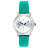 Fastrack White Dial Analog Watch for Women- 68008SL06