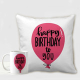 Birthday Wish Printed Mug & Cushion Birthday Wish Printed Mug & Cushion