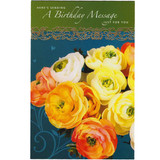 A Birthday Message Just For You - Greeting Card