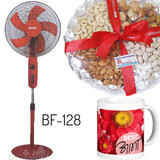 Baltra Dhoom Fan with Dry Nuts & Best Aama Printed Mug