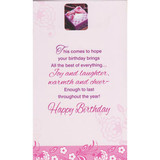 ''A Fond Wish For You On Your Birthday'' Greeting Card