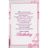 ''Special Birthday Wishes'' Greeting Card