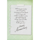 My Husband Then, Now, Always, I Love You. - Greeting Card